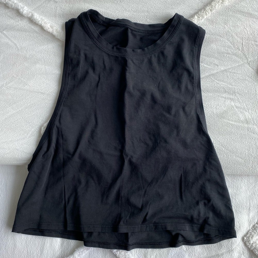 Lululemon Cut Back Crop Tank